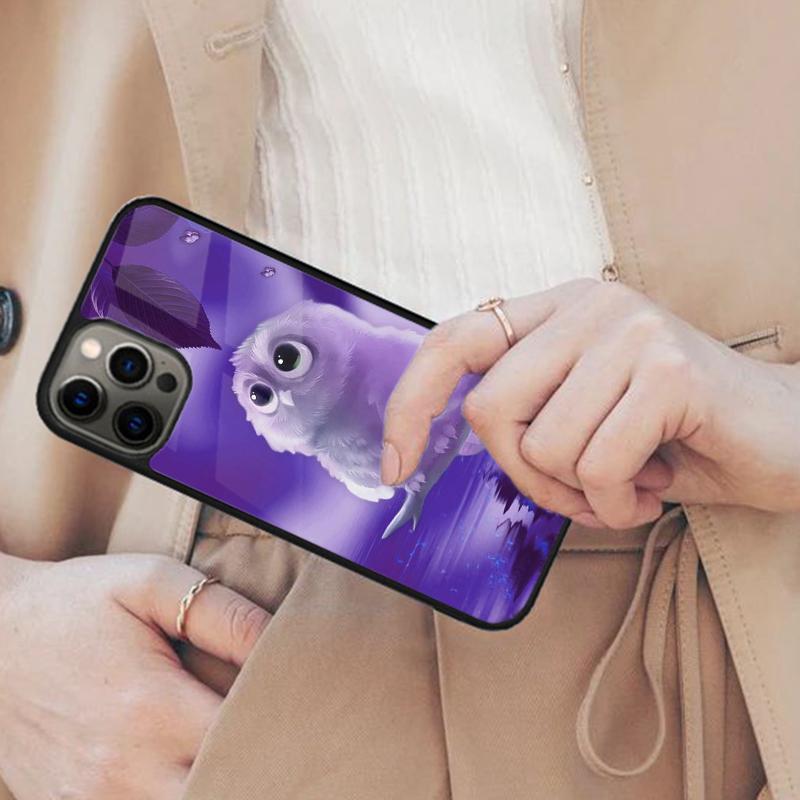 Cartoon Owl Magnetic Phone Case For APPLE iPhone 17 Air 16 14 13 12 Pro Max 15 Plus Wireless Charge With MagSafe Cover