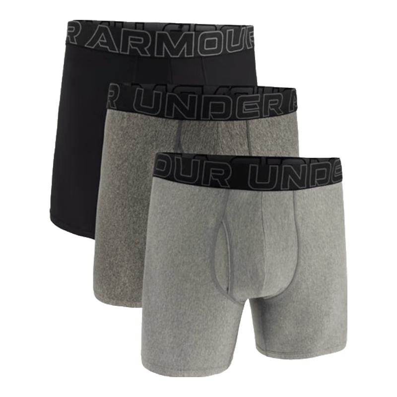 Under Armour Men's Tech 6-inch Boxerjock Underwear - 3-Pack