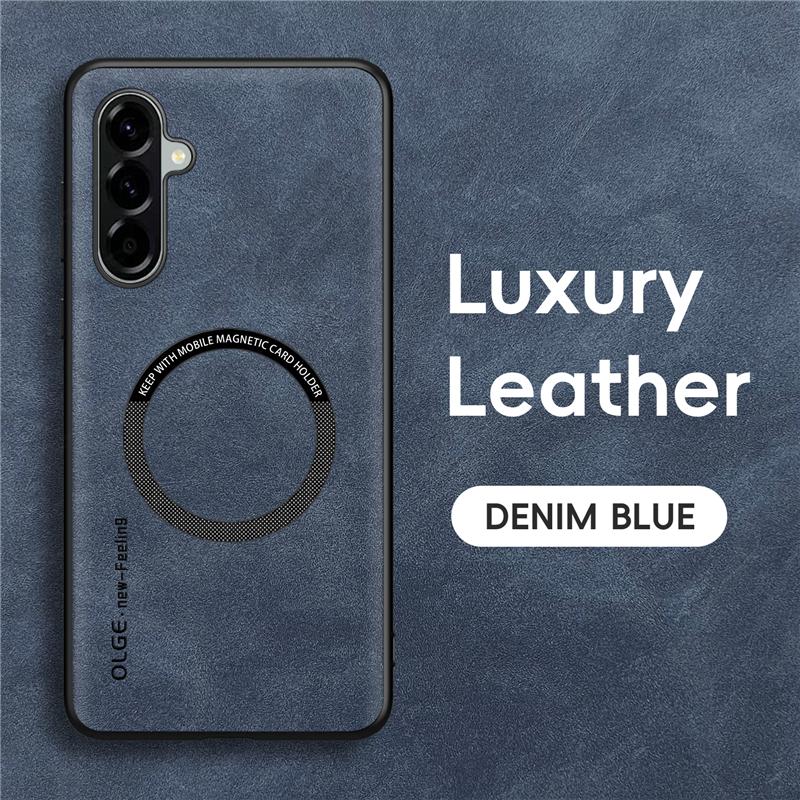 For Magsafe Phone Case For Samsung Galaxy A56 A55 A54 A53 A36 A35 A26 A34 A71 A51 A52 A32 A22 A13 Wireless Charging Cover Fundas