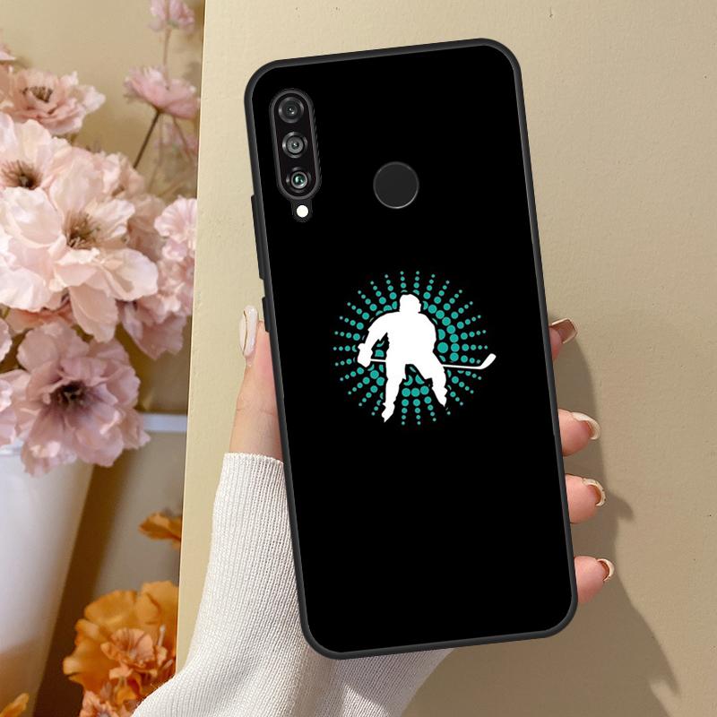 Ice Hockey Rink Sport For Huawei Nova 10 SE 9 3i 7i 8i 11i 12i Y73 Y90 Y70 Y72 Y61 Y91 P60 Pro P40 P30 Lite Case