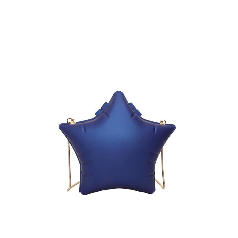 Cute Five-pointed Star Bag 2025 New European and American Fashion Candy Color Single Shoulder Women's Versatile Acrylic Box Bag