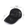 Breathable Sunhat with Solar Fan Sun Block Baseball Hat with Solar Fan USB Charging Fan Outdoor Sunhats Sunscreen Sunshade Hats