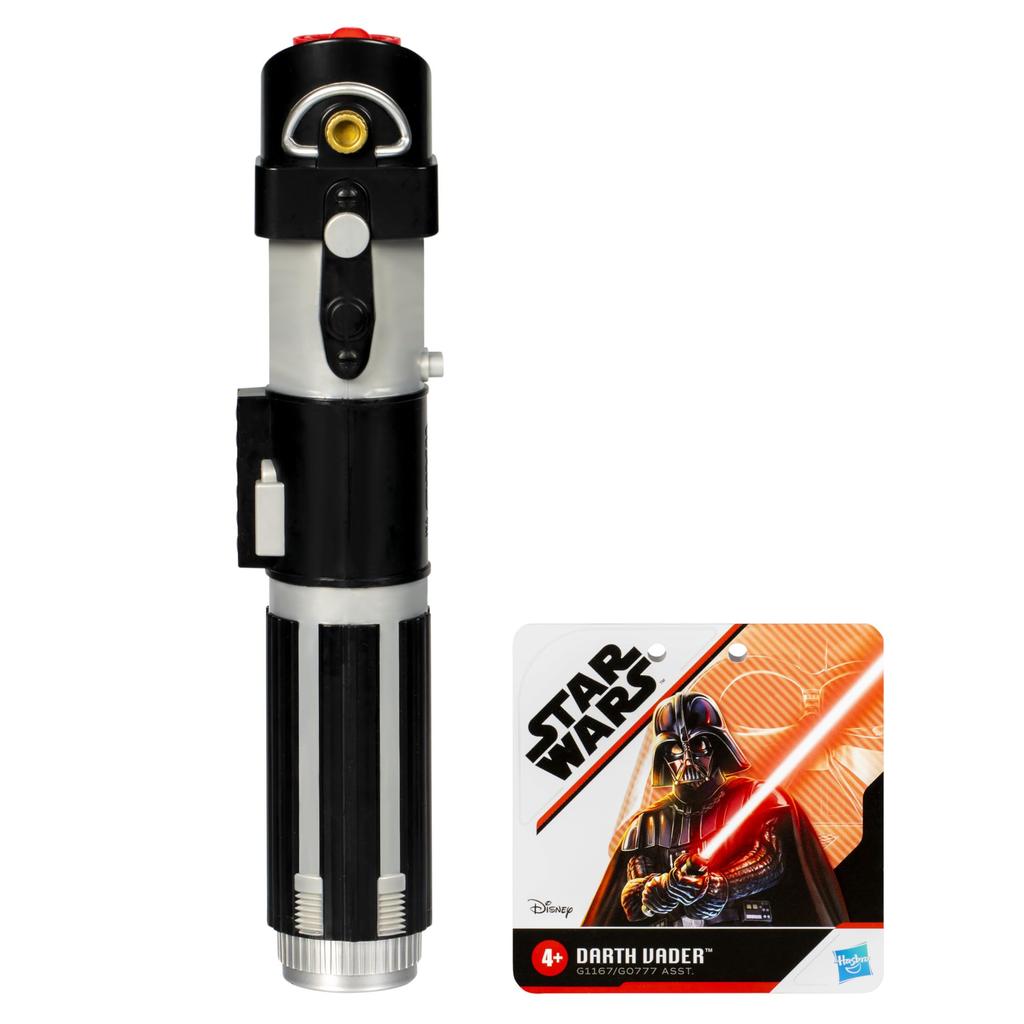 Star Wars Non-Electronic Darth Vader Lightsaber, Officially Licensed Red Lightsaber, Role-Playing Toy for Boys & Girls, Ages 4+