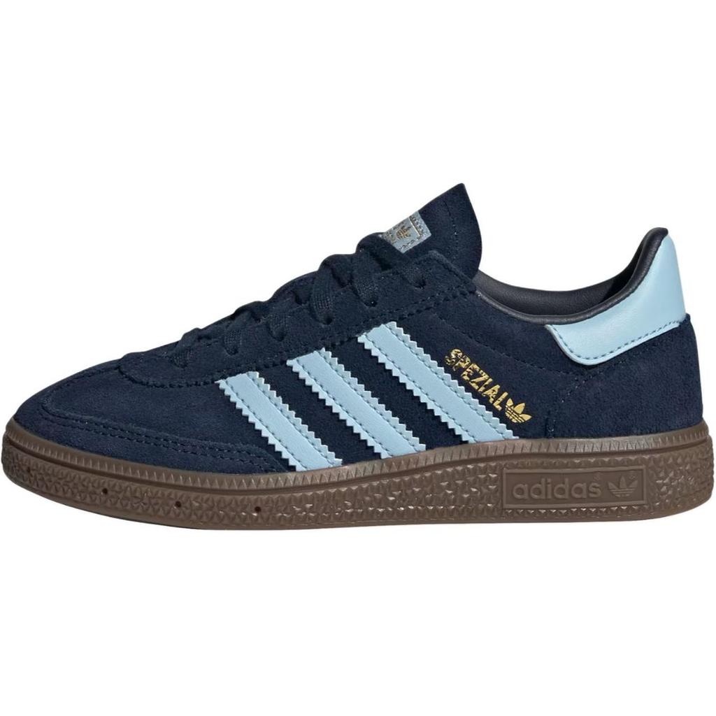 Adidas Handball Spezial Collegiate Navy Clear Sky (PS) Kids Sneakers Gum JI2895