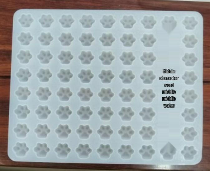 DIY Mini Cat Paw Resin & Cake Mold, 72-Cavity Silicone