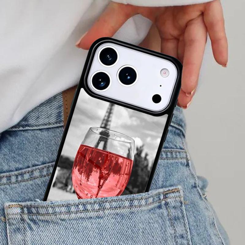 Romantic Paris Eiffel ToweR Phone Case for iPhone 17ProMax 12 13 14 15 16e 17 Pro Max Plus Air Cover