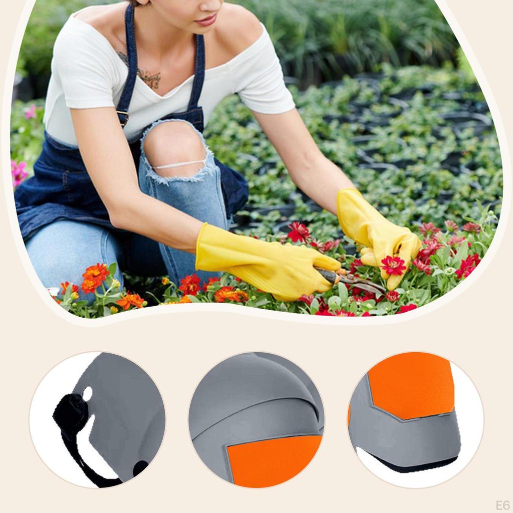2 Pieces Knee Pads Gear Accessories Heavy Duty for Adults Floor and Carpet Cleaning