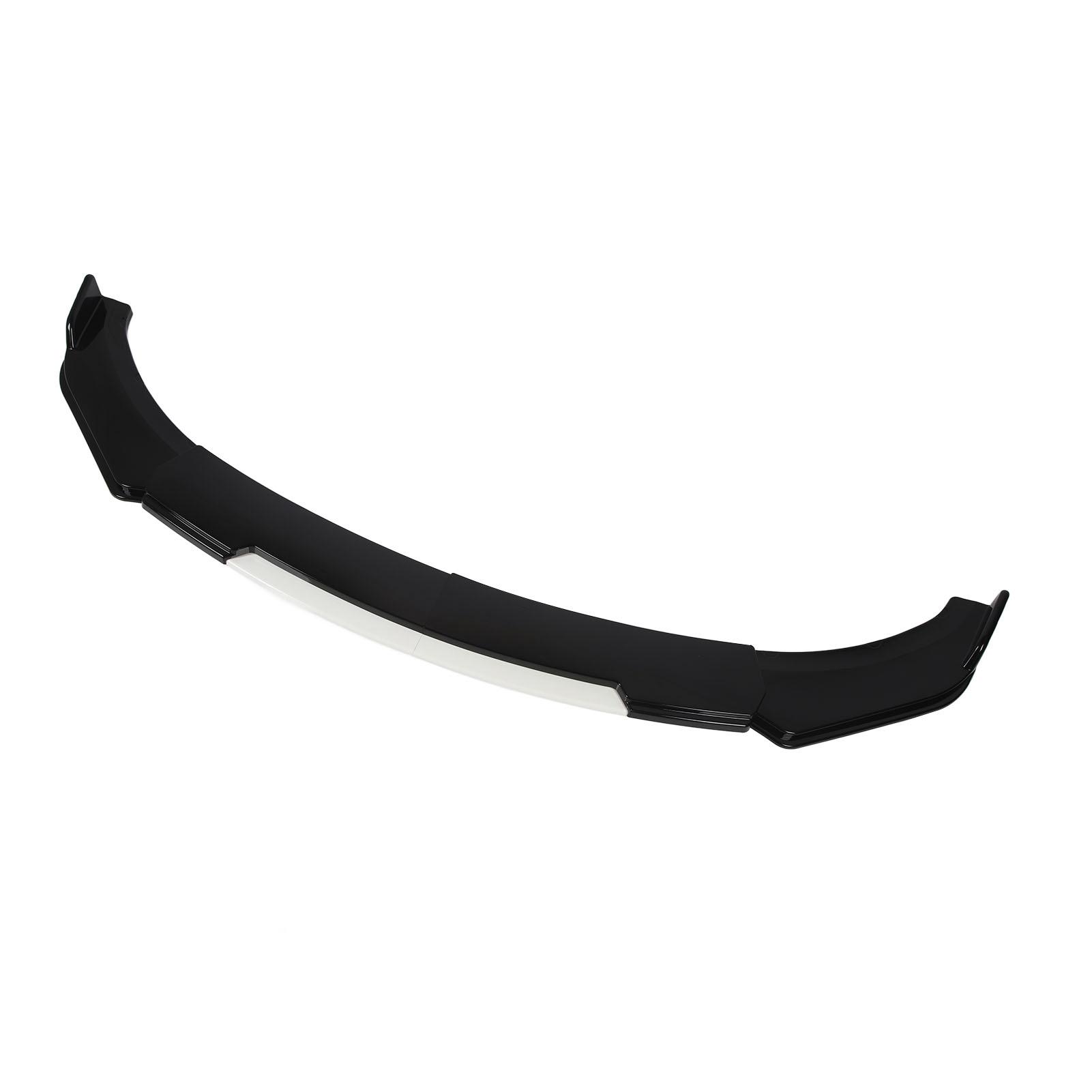 

6Pcs Front Bumper Lip Separator 150cm Enhanced Appearance Bumper Lip Diffuser Splitter Universal for Accord Civic With
