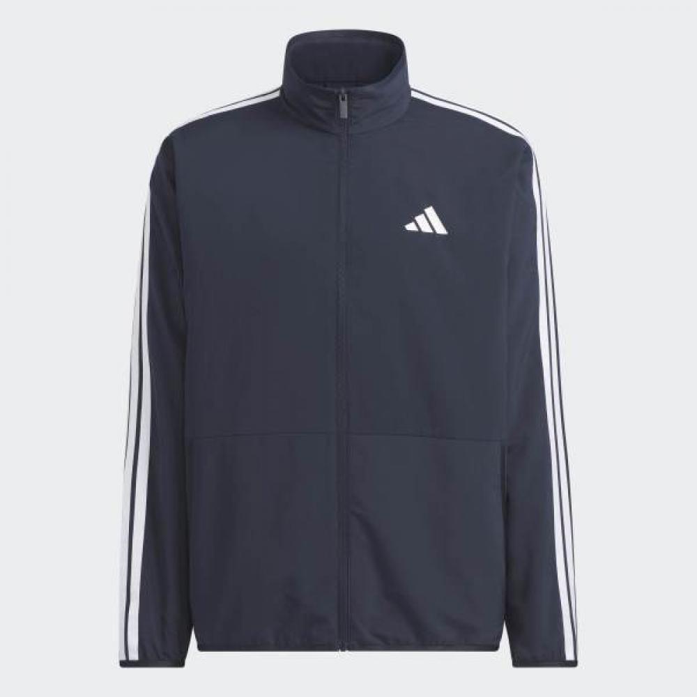 Adidas 3 Stripe Regular Fit Light Woven Track Top Kr8908