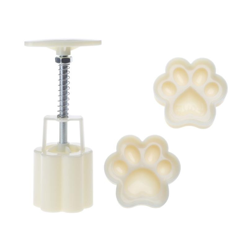 Hand Pressure Various Fondant Mooncake Mould Press Cookie Cutters Baking Tool
