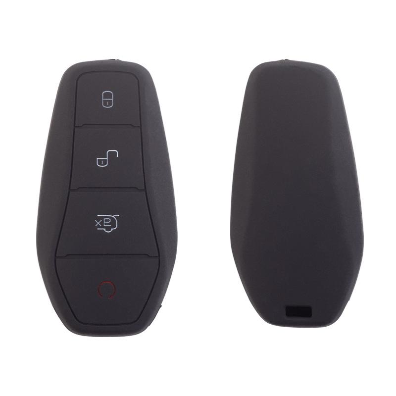 

Black Silicone Key Cover for BYD Seal Dolphin Seagull Qin PLUS Full Enclosed Anti-Scratch Guard чёрный