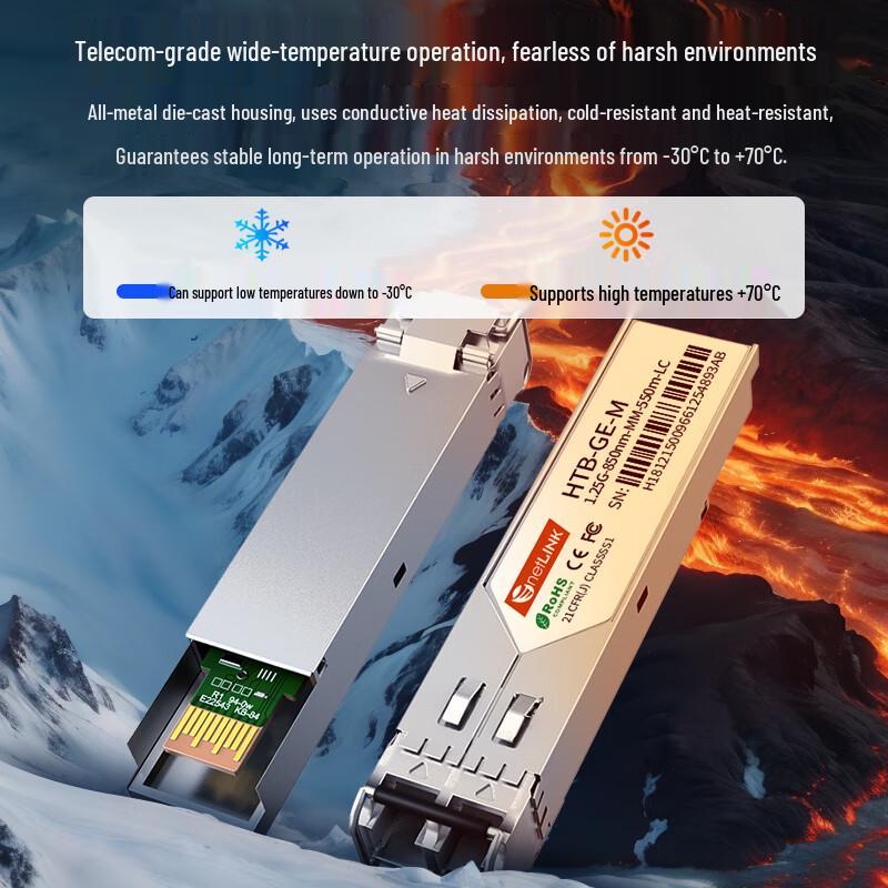 netLINK Gigabit SFP Multimode Dual Fiber Optical Module