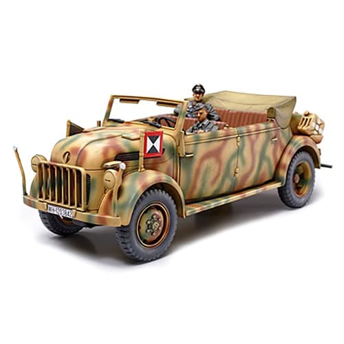 Tamiya 1/48 Military Miniature Series No. 53 German Army Large Military Command Vehicle Kommandowagen Plastic Model 35553