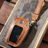 Leather Car Key Case LCD Smart Remote Cover LED Display Shell Bag for BMW G11 G12 G30 G31 G01 G02 5 7 Series X5 X7 M5 M8 M760Li
