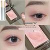 Make up a Single One! Crystal Gray Pink Monochrome Eyeshadow High-Gloss Flash Multi-Purpose Cream Smoked Pearlescent Thin and Glittering Blue Sequin