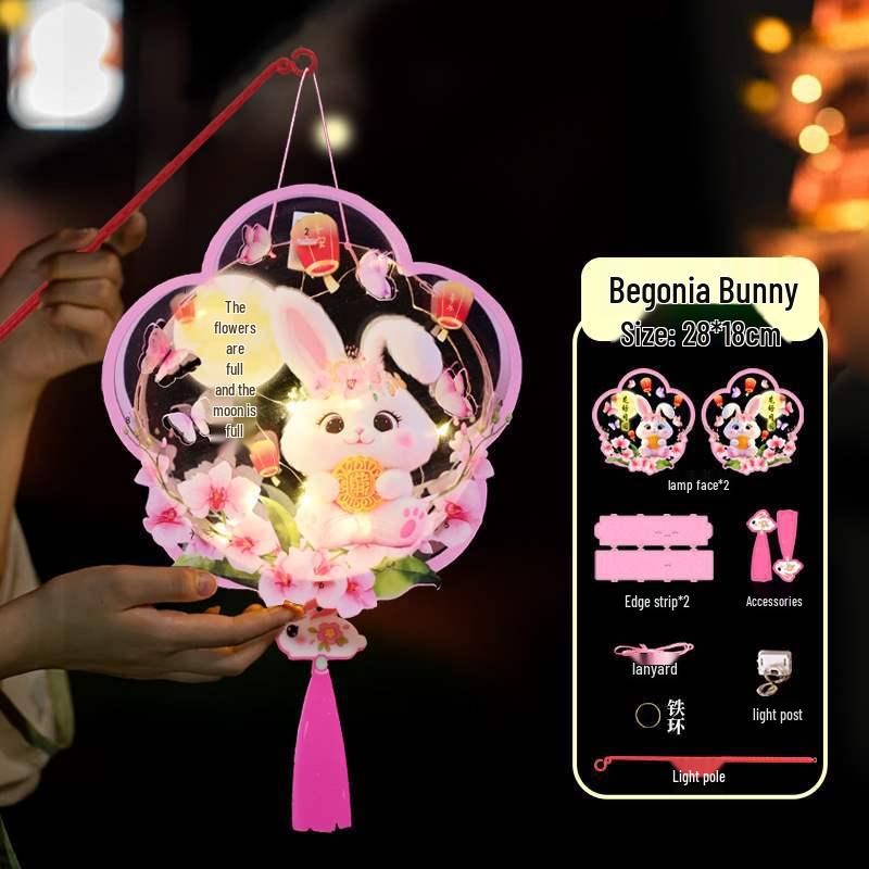 DIY Mid-Autumn Festival Rabbit Lantern Kit for Kids
