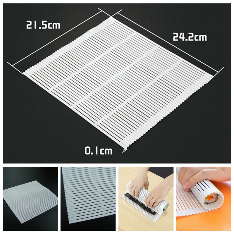Practical Sushi Rolling Roller Plastic Material Mat Maker Kitchen Diy