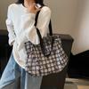 Women Tote Bag Floral Print Large Capacity Shoulder Bag