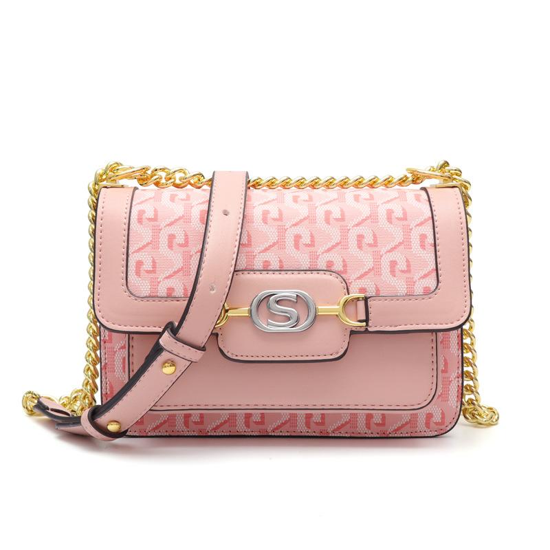 

Модная маленькая квадратная сумка с принтом «собачий зуб», вместительная сумка в стиле ретро для поездок на работу, женская повседневная и простая сумка через плечо на одно плечо