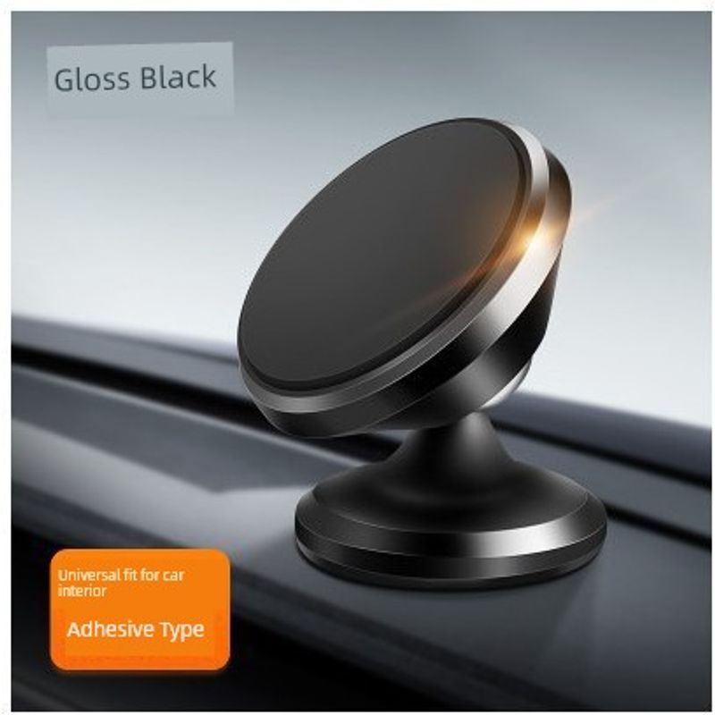 Car Mount Magnetic Holder for Car Air Vent Suction Cup Type Navigation Gadget Magnetic Phone Holder for Car