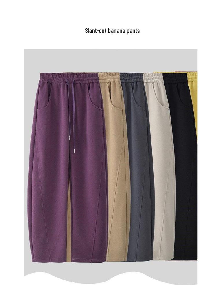 Women's Plus Size High Waist Slimming Sweatpants - Stylish and Versatile for Autumn