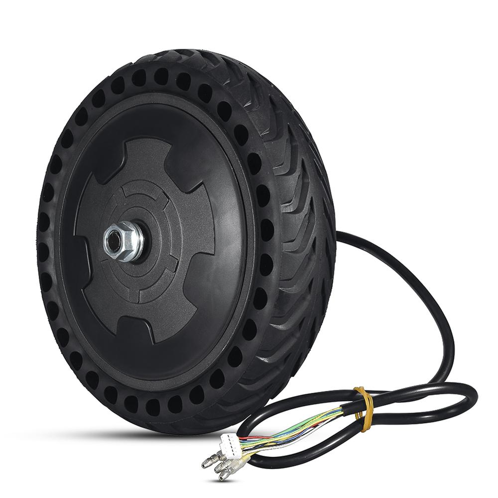 36V 300W Scooter Hub Motor Electric Wheel Motor 8.5inch Brushless Gearless Electric Scooter Motor Solid Tire
