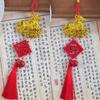 1Pcs 2026 Year Of The Horse Wall Hanging Car Ornament New Year Zodiac Horse Small Pendant Lucky Housewarming Decoration Gifts