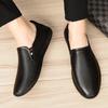 Stylish Male Wedding Shoes Genuine Leather Men Casual Shoes Comfortable Mens Loafers Moccasins Breathable Slip On Driving Shoes