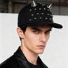 1pc Y2K Style Adjustable Snapback Baseball Cap with Metallic Rivet,fashion Breathable Unisex All-Season Casual Cap for Men,Women