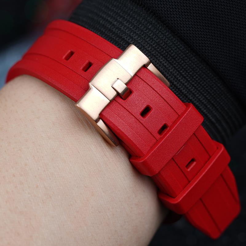 Casio Unisex Liquid Crystal,Analog Dual Display Series 44mm Red Watch GA-2100-4A(Watch1--)