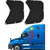 Semi Truck Side Window Sun Shade for Freightliner Volvo VNL International Trucks RV | Semi Truck Accessories, Sunshade UV Protection, Keep Interior