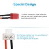 8Port Banana Plugs to FUTABA, EC3, XT60, JST Splitter MultiInterface Adapters Wire for Simultaneous Device Power Supply
