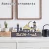 Wooden Acrylic Festive Decorations, Combined Tabletop Decorations, Decorative Standing Signs