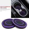 New 2-piece Anti Slip Mat, Car Coaster, Durable Car Cup Holder, Coaster, Universal, Dust-proof Protection for Car Interior