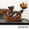 Tea Pet Ornament Golden Dragon Play Beads Attract Wealth Xianglong Tea Table Tea Tray Tea Table Tea Set Can Raise Tea To Play