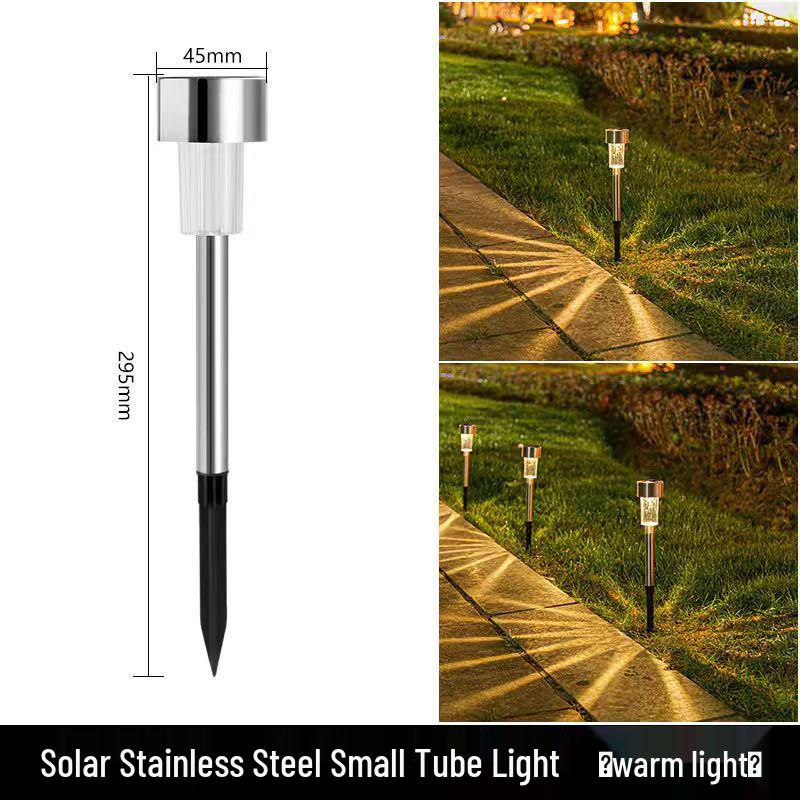 Waterproof Solar Lawn Lights: Automatic Outdoor Night Courtyard Lamp