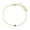 Ania Haie Gold Deep Red Solitaire 925 Silver Bracelet B071-01G
