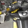 Motorcycles Accessories Aluminum Parking Brake Lever One Piece For Yamaha TMAX 500 TMAX530