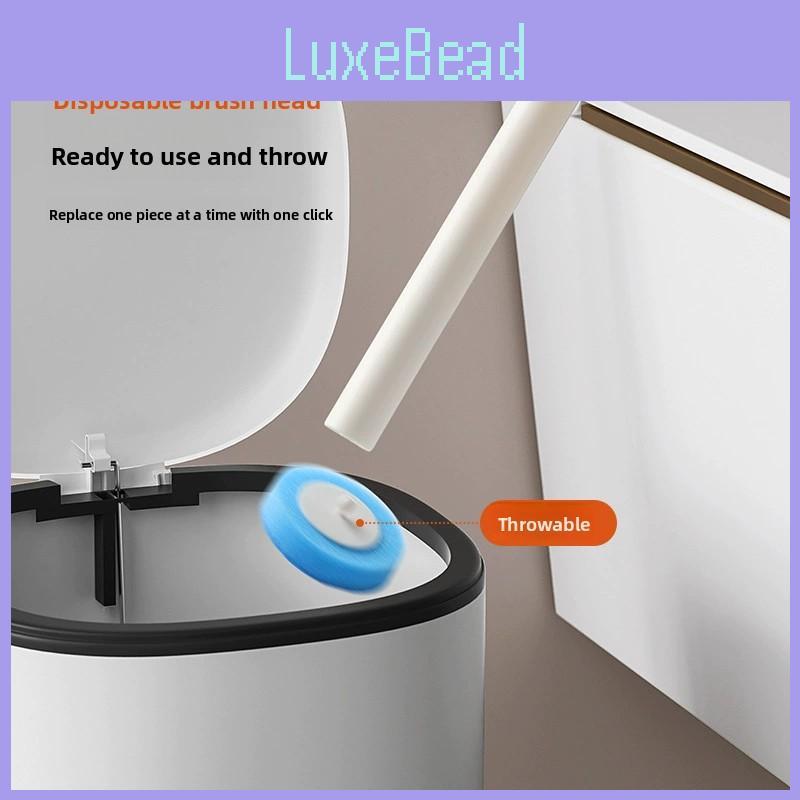 Disposable Household Sponge Toilet Brush Replacement Heads With Set Fragrance