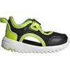 Adidas Summerflex Versatile Comfortable Rebound Low-Top Walking Shoes Baby Shoes Black Green IH1010
