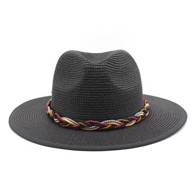 Spring And Summer Women Straw Hat Panama White Top Hat Sun Hat Travel Sun Protection Hat Photo Gift Hat