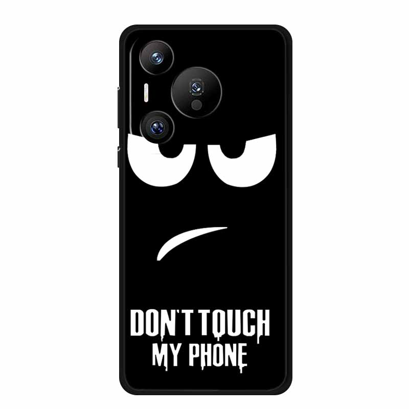 For Huawei Pura 70 Pro Case Pura70 Pro Plus Coque Black Silicone Soft Back Cover For Huawei Pura 70 Ultra Phone Case Funda Shell