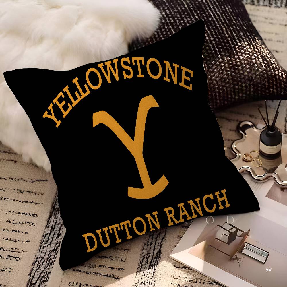 Yellowstone Dutton Ranch Pillow Cover For Bedroom Room And Living Room Sofa Decorative Cushion Cover