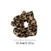 Koreanischer großer Leoparden-Scrunchie für Damen, elastische Haarbänder, schlichtes Vintage-Haarseil, Haargummis, Kopfschmuck, Haarschmuck für Mädchen