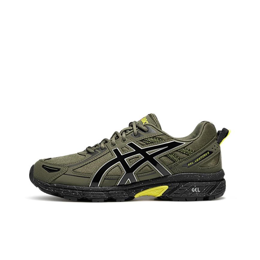 Asics נעלי סניקרס יוניסקס ג'ל-ונטור 6 ירוק מעטה שחור 1203A438-300
