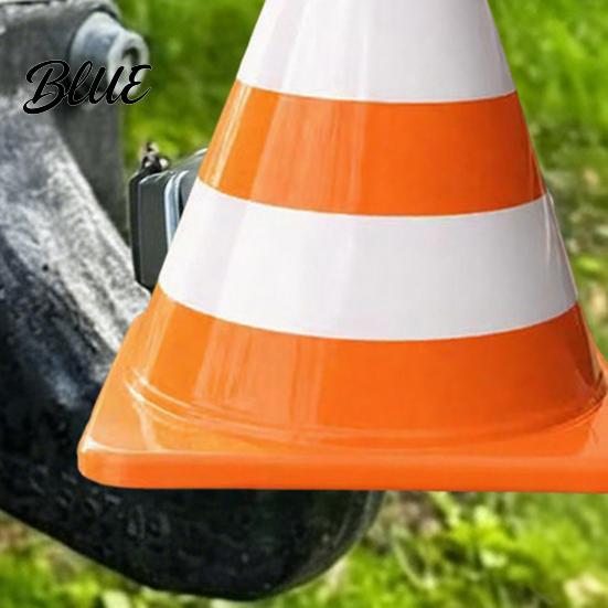 Off Road Vehicle Accessories Traffic Cone Trailer Hitch Cover Funny Cone-Shaped Towing Ball Cap Universal Cap UV-Resistant Protective Cover