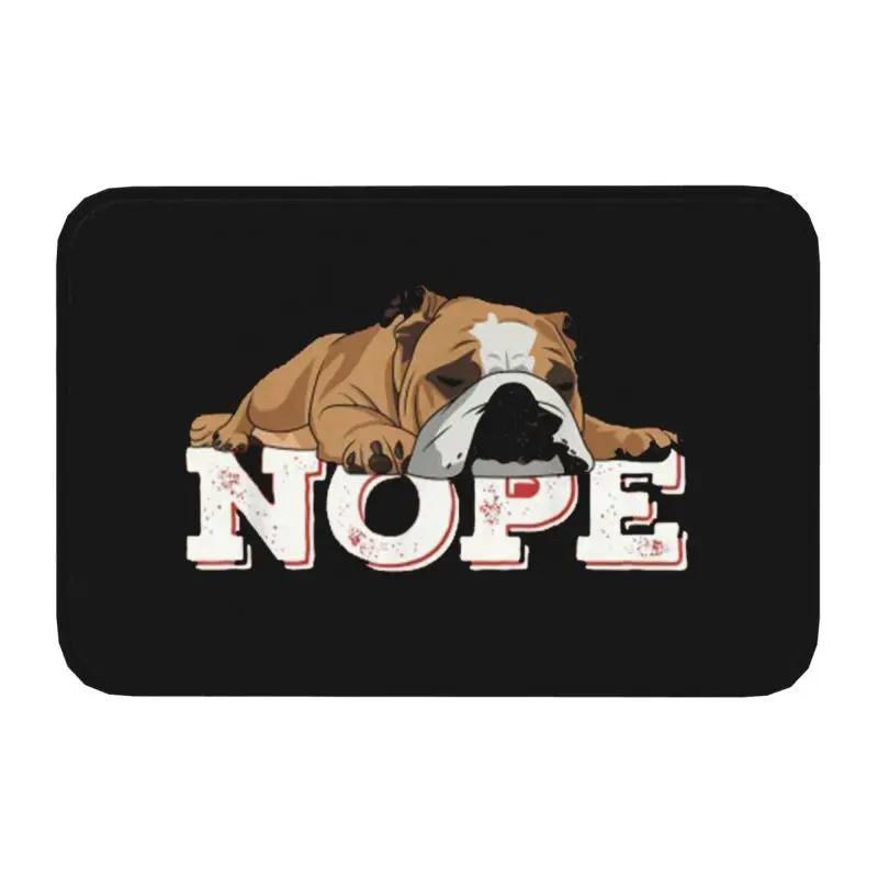 Pug Colorful Pugs Art Dog Pet Lover Floor Door Bathroom Kitchen Mat Anti-Slip Indoor Cute Pet Doormat Toilet Entrance Carpet Rug