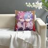 Re zero R-Rem Pillow Case Sofa Decorative Home Double-sided Print Plush Square Throw Pillow Covers Cushion Decor Cover