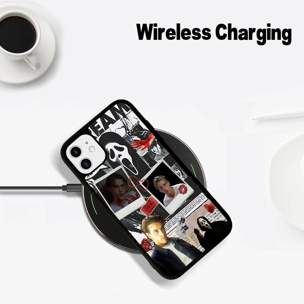 Horor S-scream Dead Phone Case For IPhone 16 15 14 13 12 11 17 Pro Max Plus Magnetic Wireless Cover