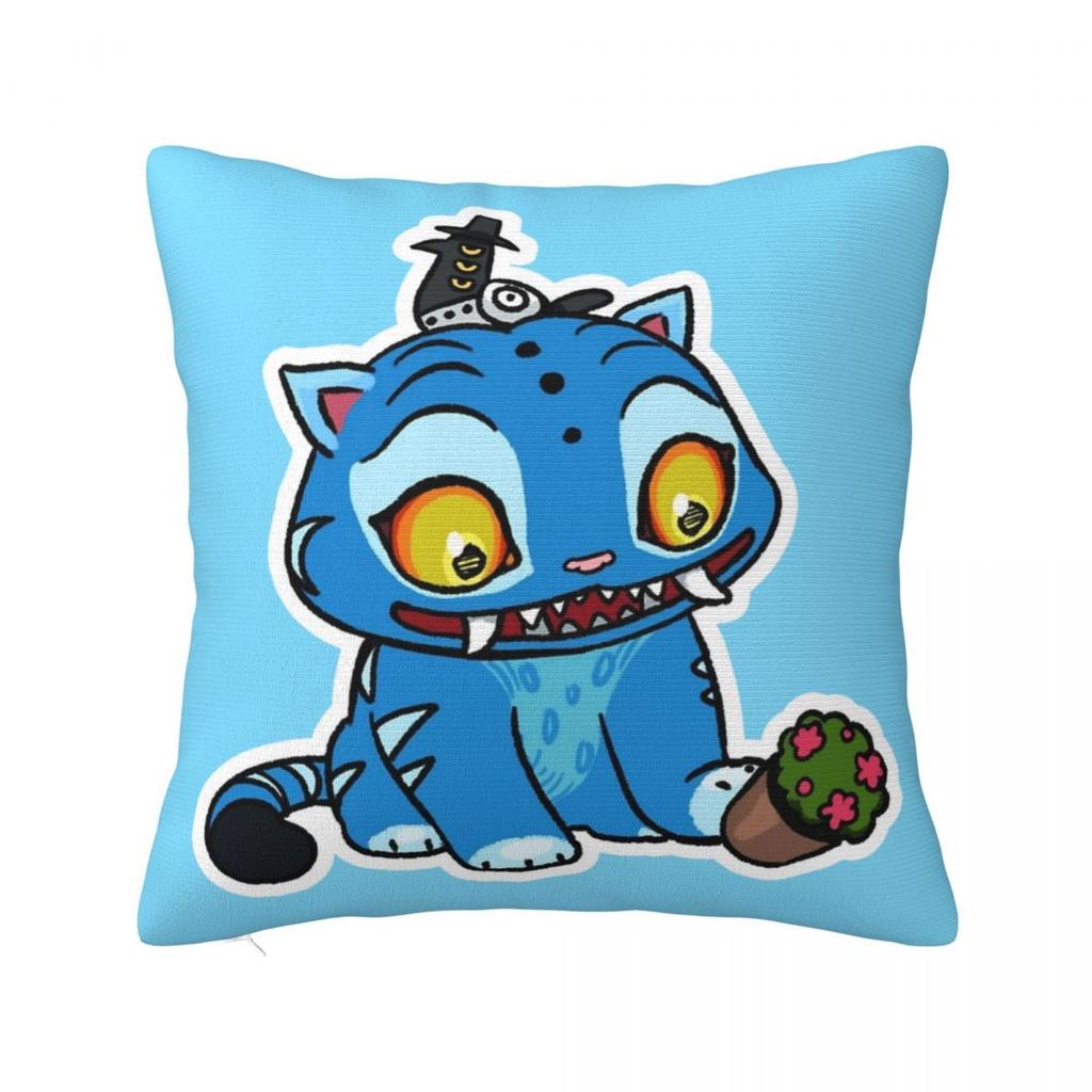 Huntrix Girl Pillow Case Kpop Demon Hunters Cushion Covers Awesome Decorative Pillowcase For Car 40X40Cm